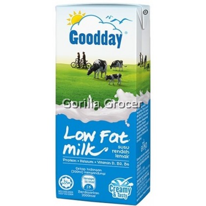 Goodday UHT Milk - Low Fat - 6 X 200ml